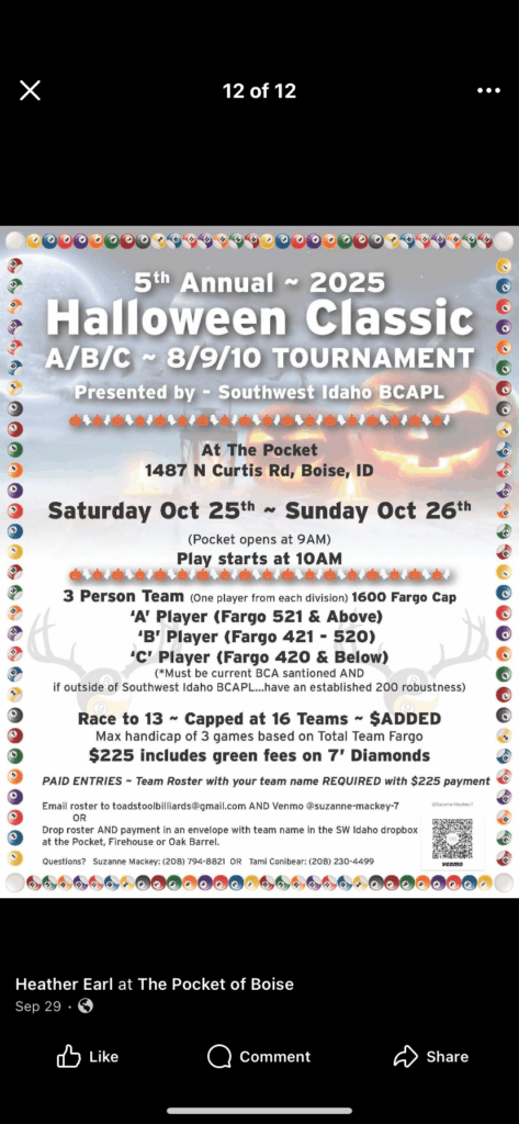 5th Annual BCA Halloween Classic