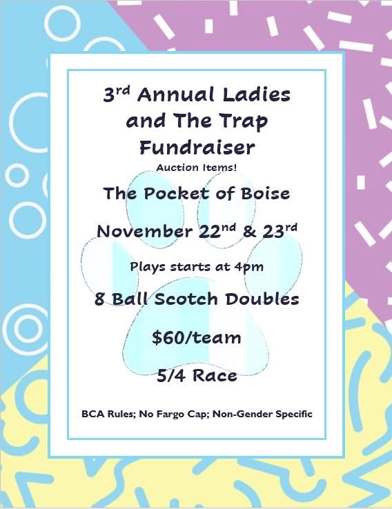 3rd Annual Ladies and the Trap Fundraiser Tournament