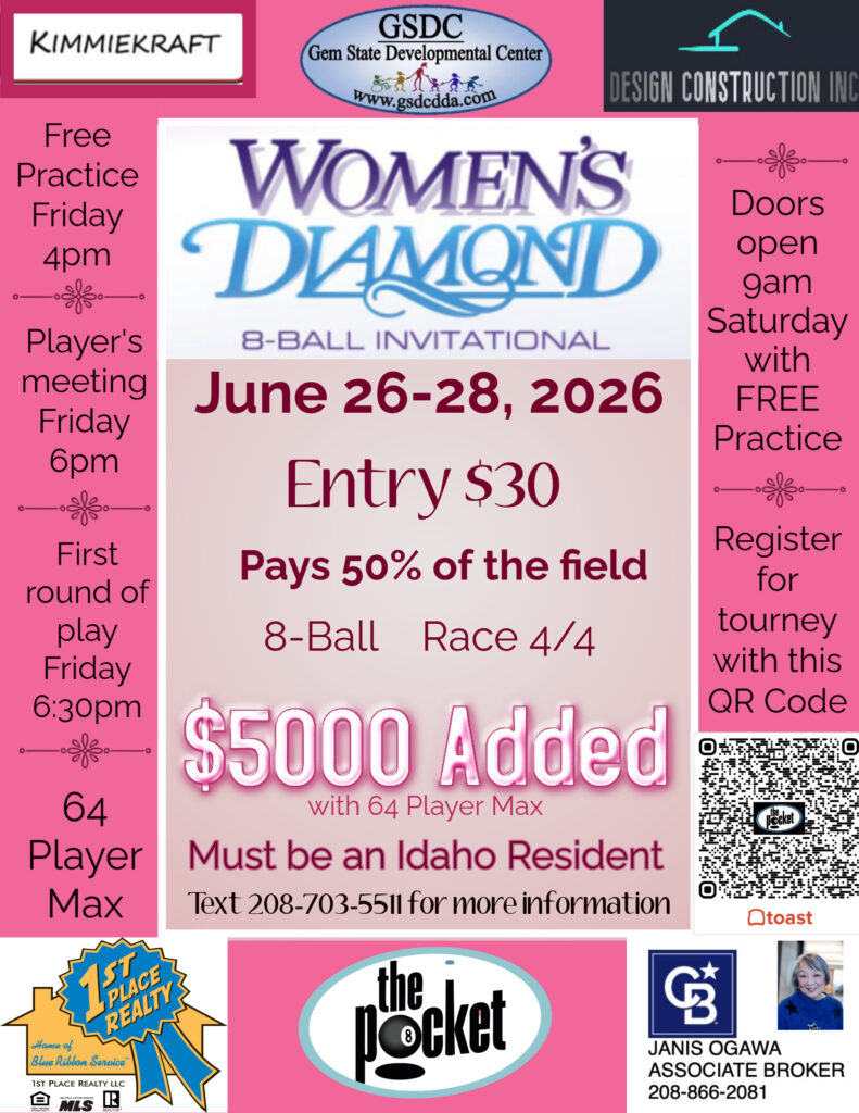 All Idaho Women's 8 Ball Invitational