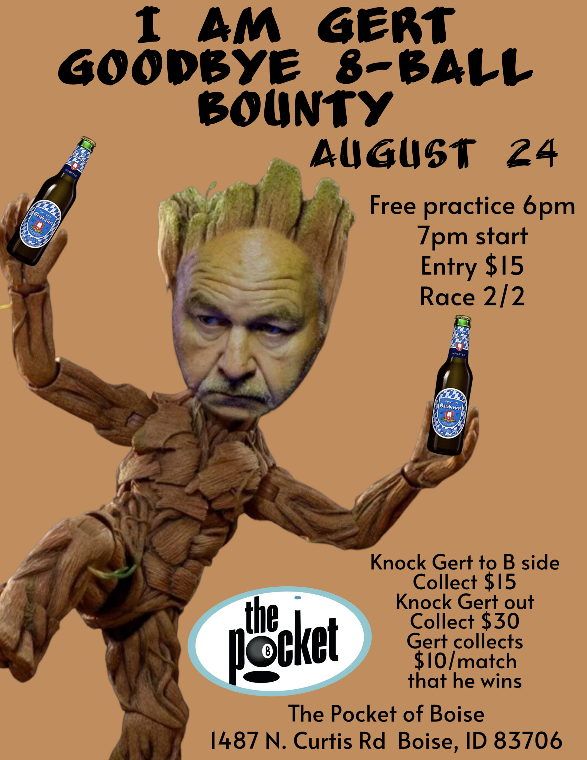 Gert's Goodbye Bounty Tournament